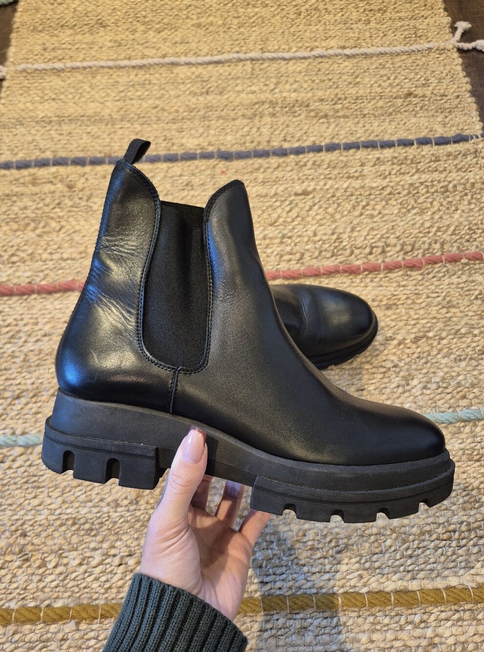 Dune Chelsea Lug Boots